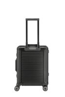 Travelite Next 4w Trolley S mit Vortasche 55 Schwarz
