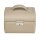 Windrose Schmuckkoffer Klein Merino Moda Beige
