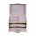 Windrose Schmuckkoffer Klein Merino Moda Beige