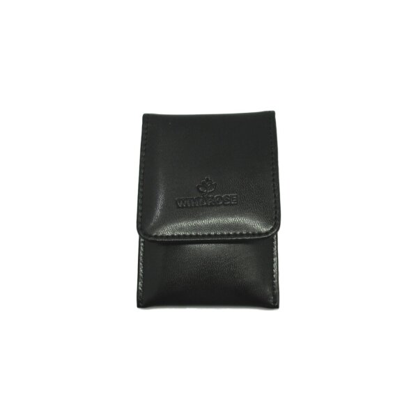 Windrose Taschenmanicure Merino Schwarz