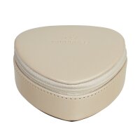 Windrose Herzdose Klein Merino Moda Beige