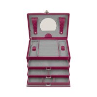 Windrose Belgua Schmuckkoffer Pink