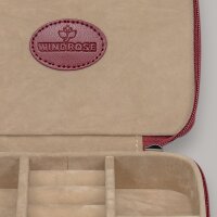 Windrose Merino Charmbox klein Rot