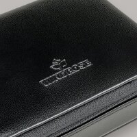 Windrose Merino Charmbox klein Schwarz