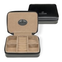 Windrose Merino Charmbox klein Schwarz