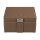 Windrose Corbello Schmuckkoffer Mocca