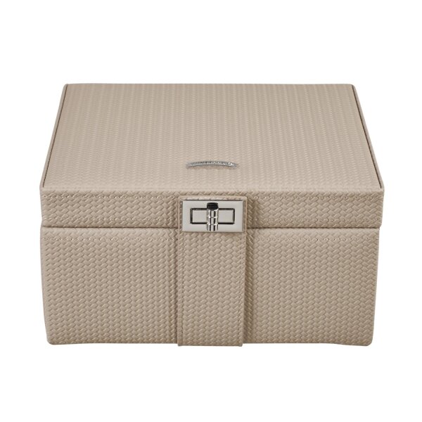 Windrose Corbello Schmuckkoffer Taupe