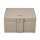 Windrose Corbello Schmuckkoffer Taupe