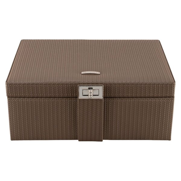 Windrose Corbello Schmuckkoffer Mocca