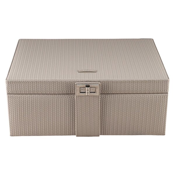 Windrose Corbello Schmuckkoffer Taupe