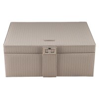Windrose Corbello Schmuckkoffer Taupe