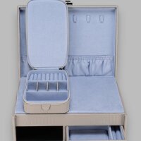 Windrose Corbello Schmuckkoffer Taupe