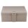 Windrose Corbello Schmuckkoffer Taupe