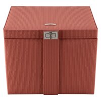 Windrose Corbello Schmuckkoffer XL Terrakotta