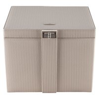 Windrose Corbello Schmuckkoffer XL Taupe