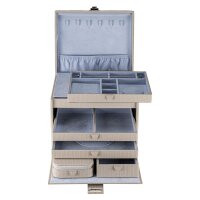 Windrose Corbello Schmuckkoffer XL Taupe