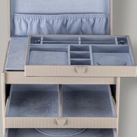 Windrose Corbello Schmuckkoffer XL Taupe