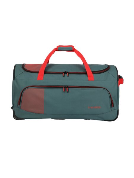 Travelite Basics Fresh Rollenreisetasche Grün