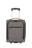 Travelite Cabin 2w Bordtrolley Underseater grau melange
