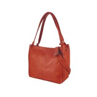 Bull Hunt Shopper Bag-Coral