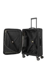 Travelite Barbara Stepp 4W Trolley M Schwarz