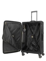 Travelite Barbara Stepp 4W Trolley L Schwarz