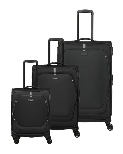 Travelite Umbria 4w L/M/S Kofferset Black