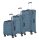 Travelite Skaii Kofferset 3-teilig (L+M+S) Panoramablau