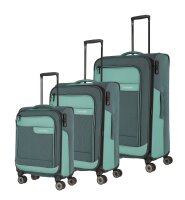Travelite Viia Kofferset 3-tlg. Eukalyptus