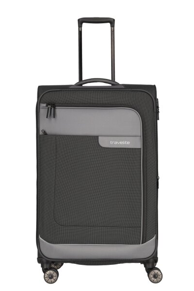 Travelite Viia 4w Trolley L  77 Schiefer