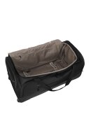 Travelite Crosslite Rollenreisetasche L Schwarz