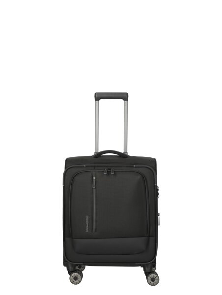 Travelite Crosslite 4W Trolley S Erw. Schwarz