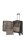 Travelite Crosslite 4W Trolley S Erw. Schwarz