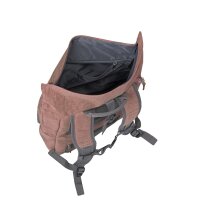 Travelite Basics Rollup Rucksack Rosa/Grau