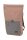 Travelite Basics Rollup Rucksack Rosa/Grau