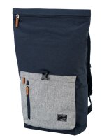 Travelite Basics Rollup Rucksack Marine/Grau