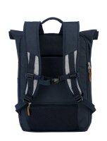 Travelite Basics Rollup Rucksack Marine/Grau