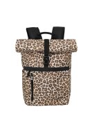 Travelite Basics Rollup Backpack Leopard