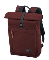 Travelite Basics Rollup Rucksack Bordeaux