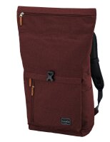 Travelite Basics Rollup Rucksack Bordeaux