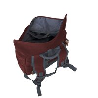 Travelite Basics Rollup Rucksack Bordeaux