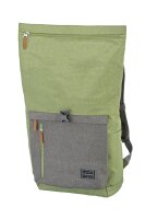 Travelite Basics Rollup Rucksack Grün/Grau