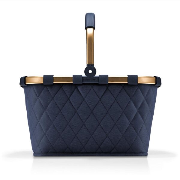Reisenthel Carrybag Frame Rhombus Midnight Gold frame rhombus midnight gold