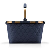 Reisenthel Carrybag Frame Rhombus Midnight Gold frame...
