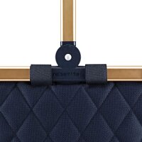 Reisenthel Carrybag Frame Rhombus Midnight Gold frame rhombus midnight gold