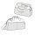 Reisenthel Overnighter Twist Silver twist silver