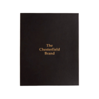 The Chesterfield Brand Notebook with pen in Giftbox Cognac