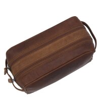 The Chesterfield Brand Stefan Kulturbeutel Toiletbag  17 Cognac