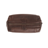 The Chesterfield Brand Vince Kulturbeutel Toiletbag  14 Brown