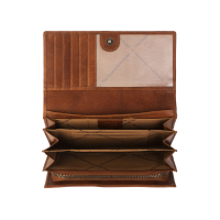 The Chesterfield Brand Hampton Börse Billfold Wide  Cognac